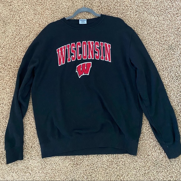 Champion Tops - Wisconsin Crewneck
